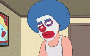 clown porn gif Clown porn gif